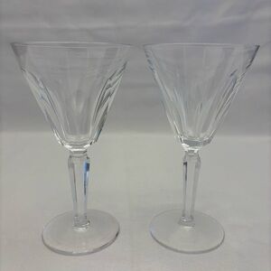 Waterford Fine Crystal Shelia Wine glasses Set of 2 Vintage